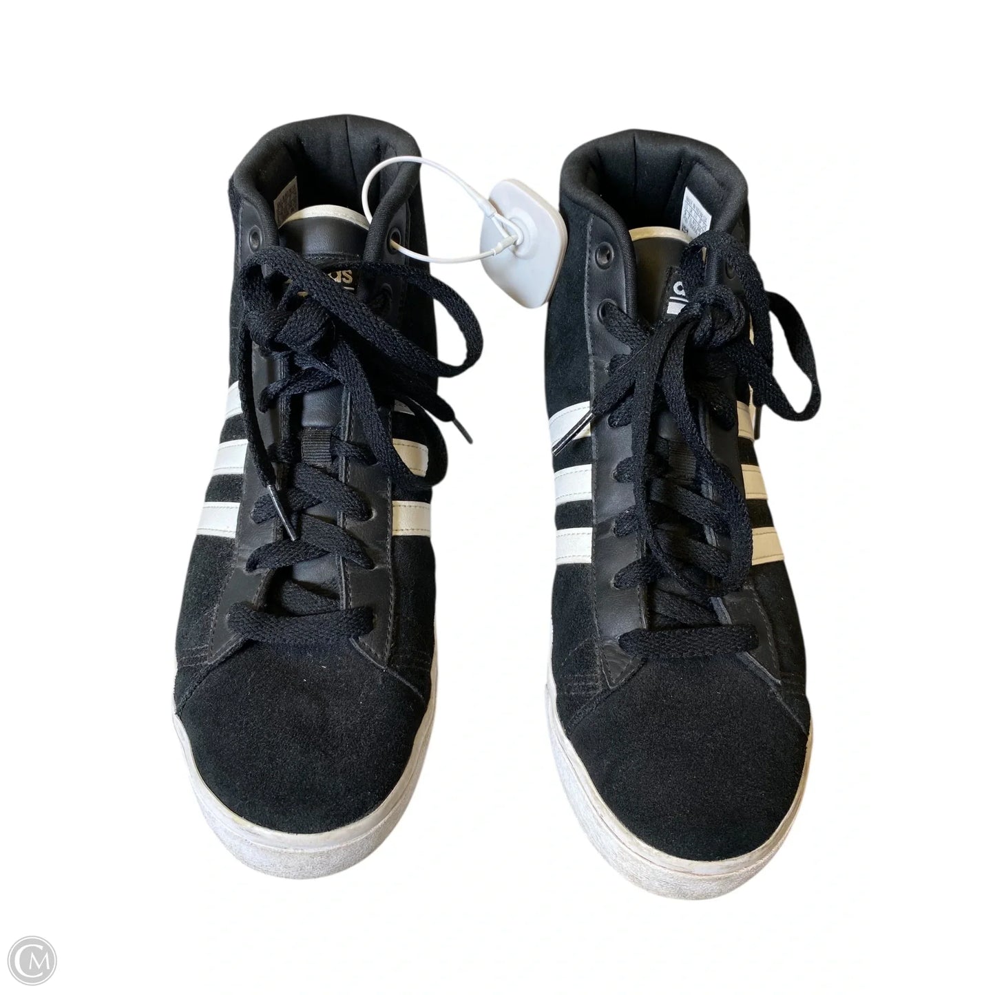 Shoes Sneakers By Adidas In Black & White, Size: 9