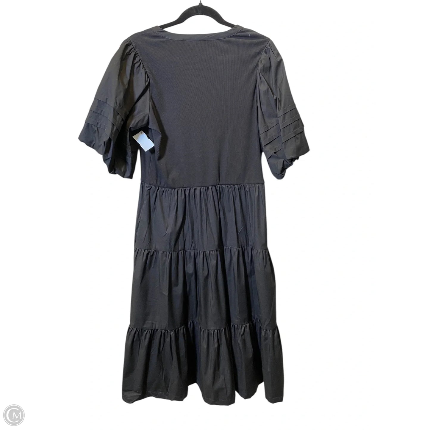 Dress Casual Maxi By Chicos In Black, Size: L