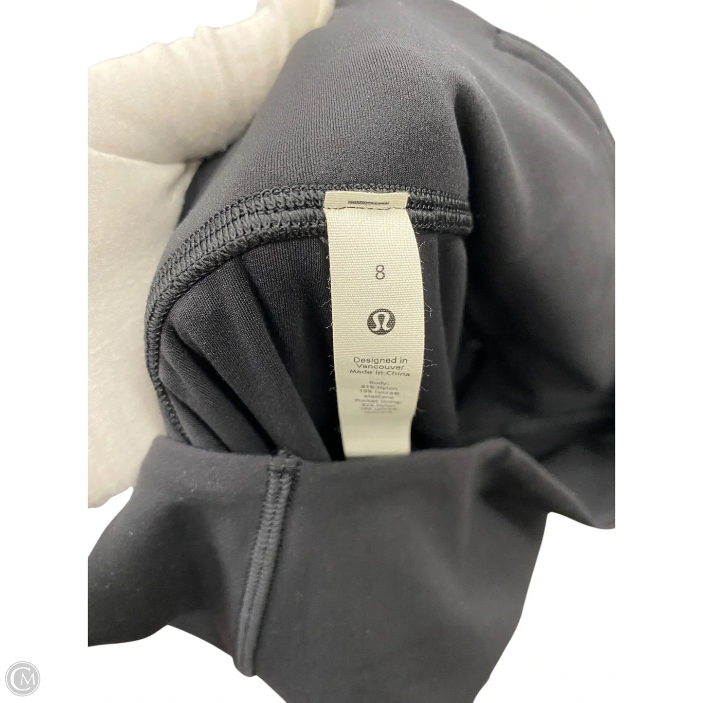 Athletic Leggings By Lululemon In Black, Size: 8