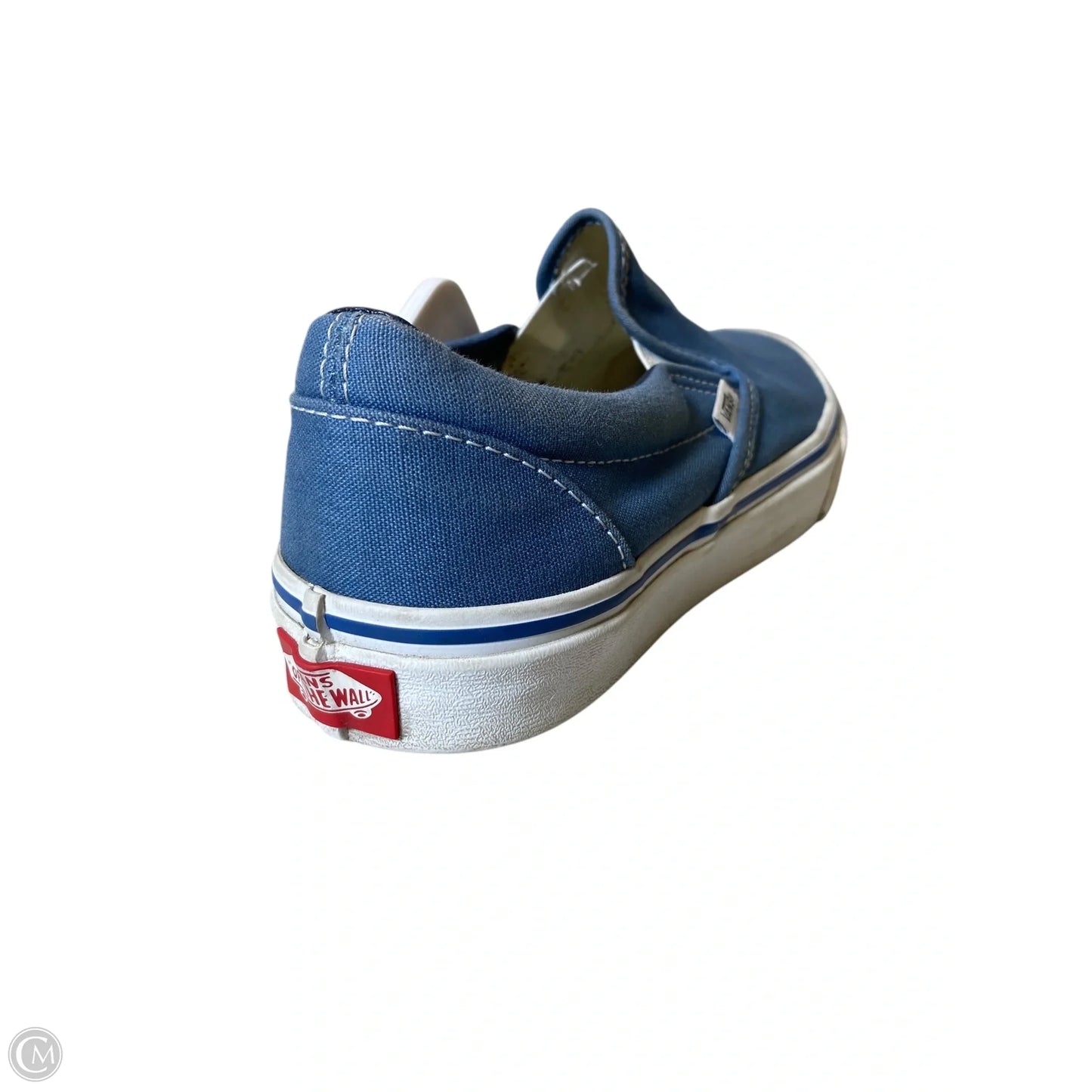 Shoes Flats By Vans In Blue, Size: 8