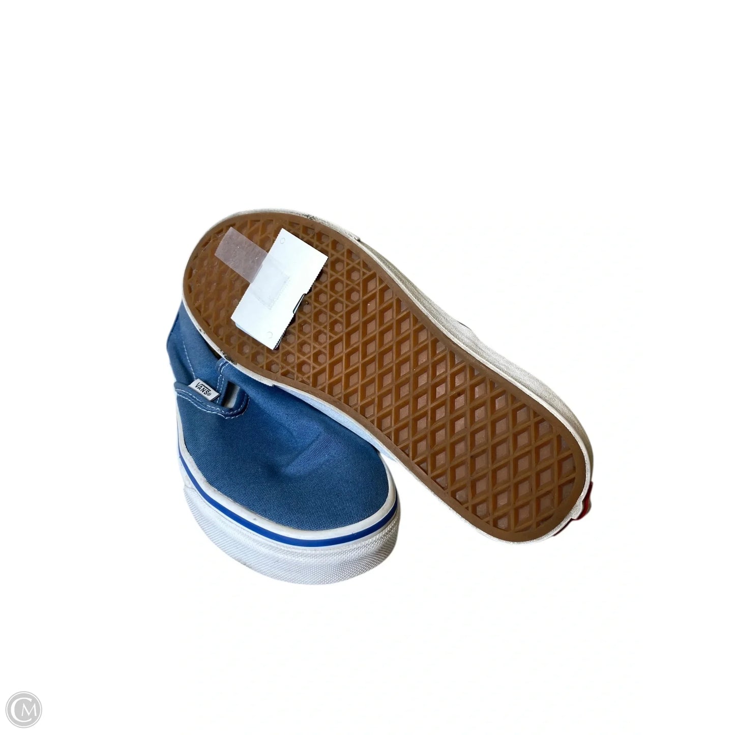 Shoes Flats By Vans In Blue, Size: 8