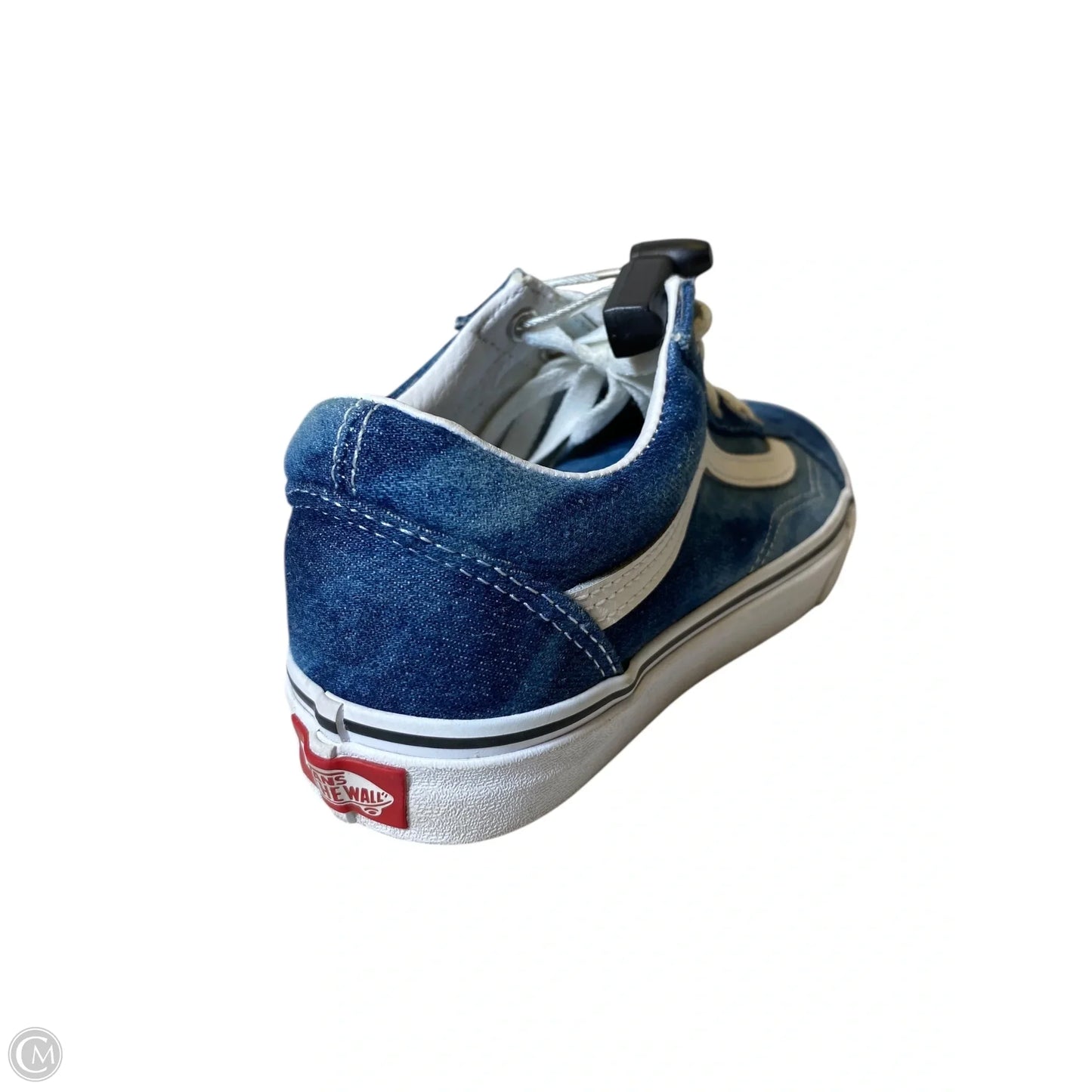 Shoes Sneakers By Vans In Blue, Size: 6.5