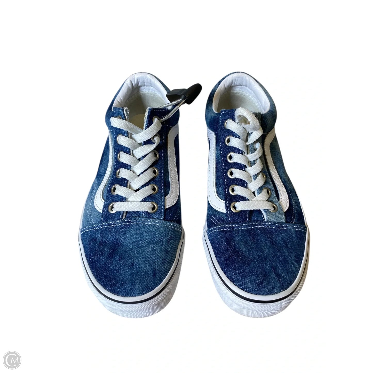 Shoes Sneakers By Vans In Blue, Size: 6.5
