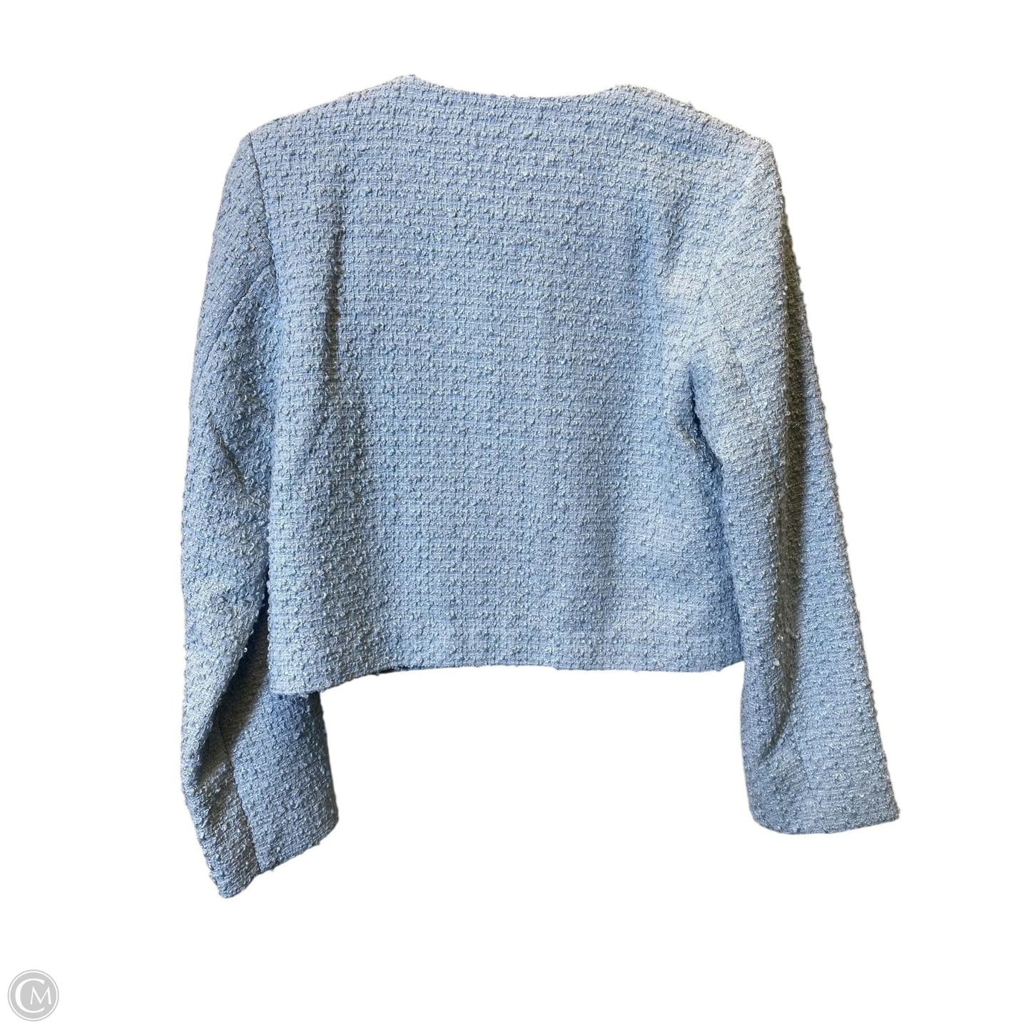 Blazer By H&m In Blue & Silver, Size: S