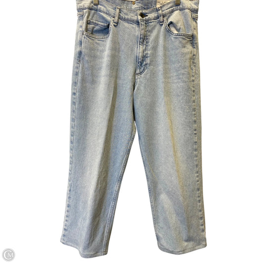 Jeans Straight By Rag And Bone In Blue Denim, Size: 14