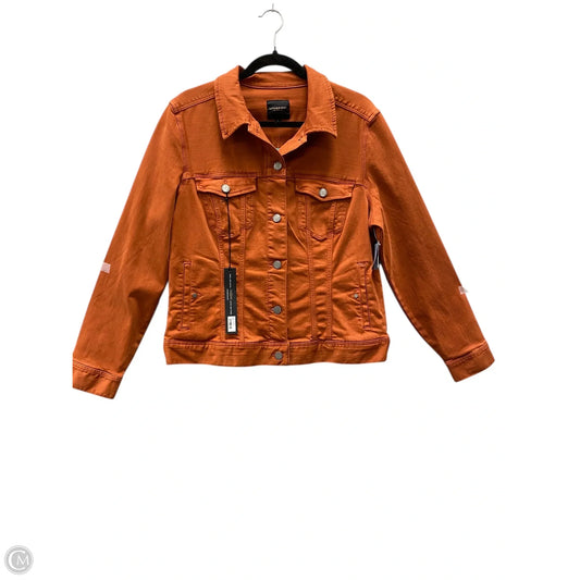 Jacket Denim By Liverpool In Orange, Size: L