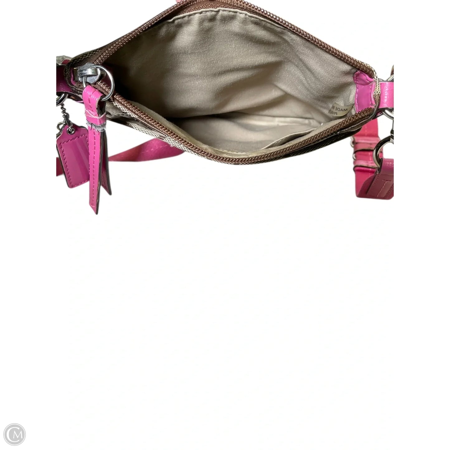 Crossbody Designer By Coach, Size: Medium