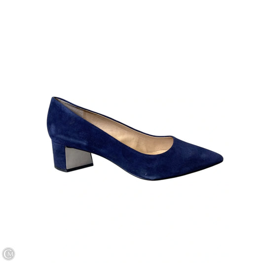 Shoes Heels Block By Franco Sarto In Navy, Size: 8.5
