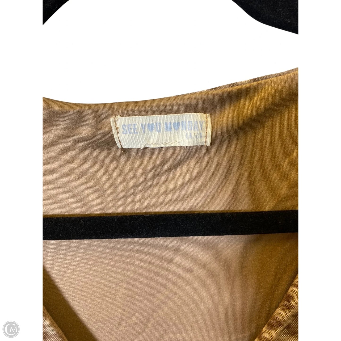 Dress Casual Midi By See You Monday In Animal Print, Size: Xl