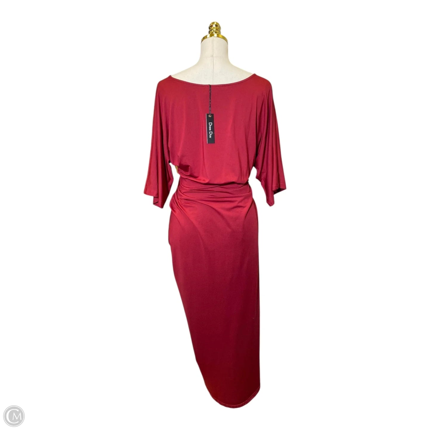 Dress Casual Maxi By Clothes Mentor In Maroon, Size: M