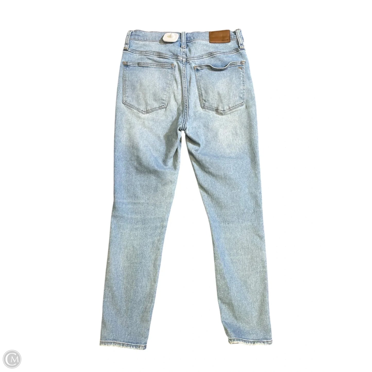 Jeans Skinny By Madewell In Blue Denim, Size: 4