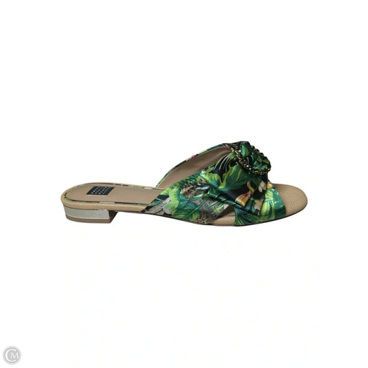 Sandals Flats By White House Black Market In Multi-colored, Size: 10