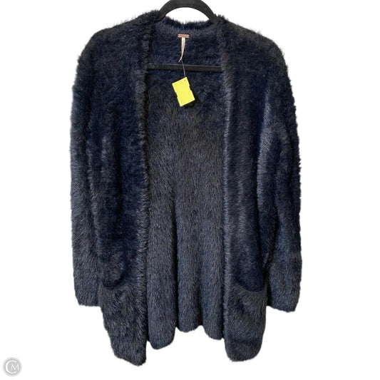Sweater Cardigan By Free People In Black, Size: Xs