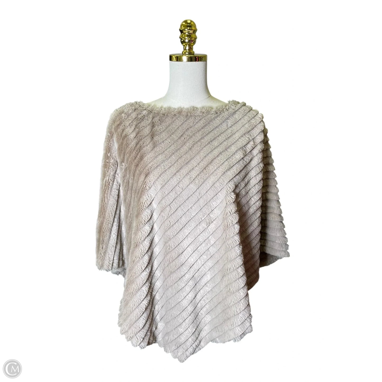Shawl By Black Rivet In Beige, Size: M