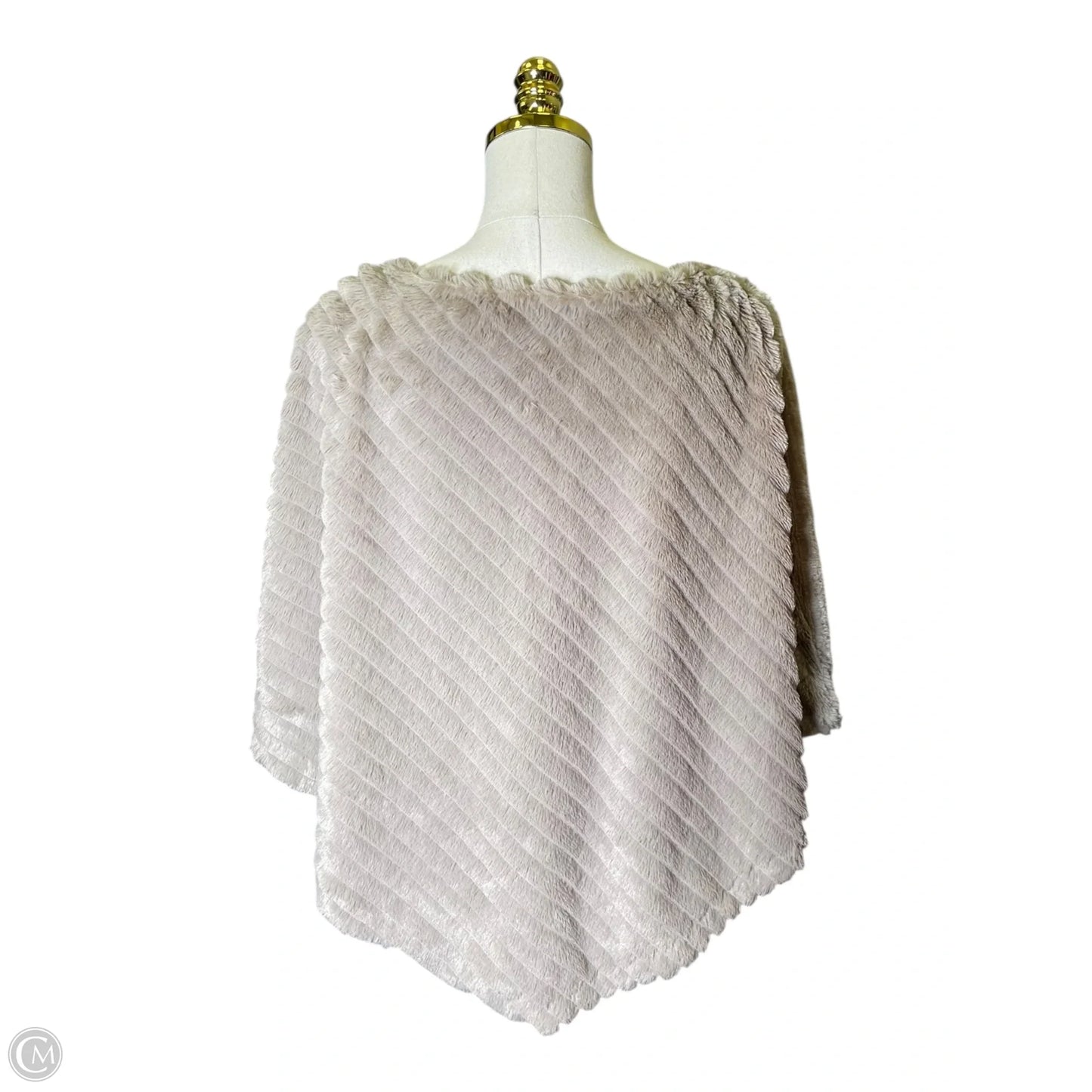 Shawl By Black Rivet In Beige, Size: M