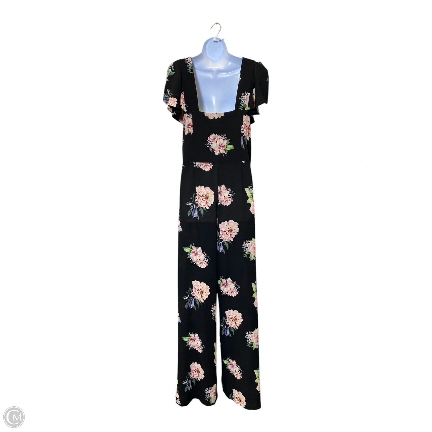 Jumpsuit By Roz And Ali In Floral Print, Size: Xl