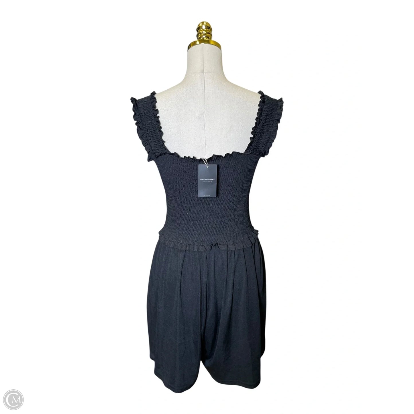 Romper By Clothes Mentor In Black, Size: L