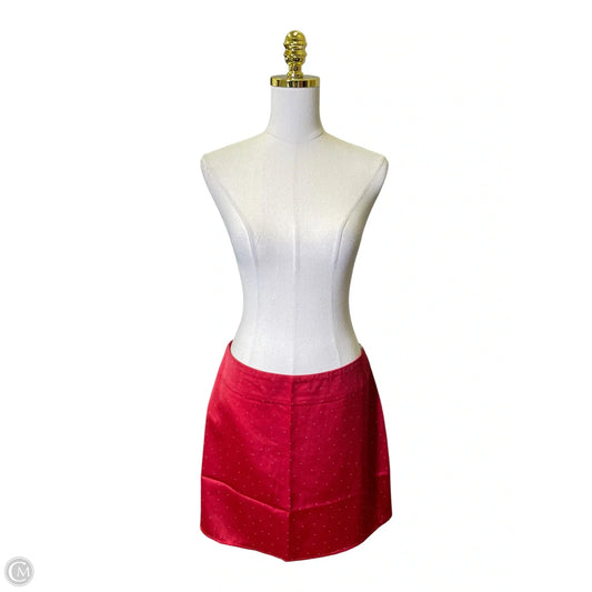 Skirt Mini & Short By Sunday In Red, Size: L