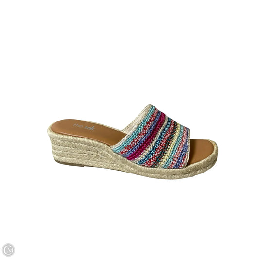 Shoes Heels Wedge By The Sak In Multi-colored, Size: 9