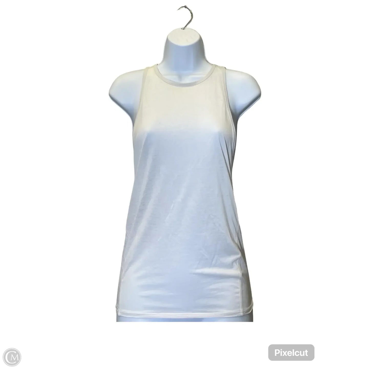 Athletic Tank Top By Lululemon In White, Size: S