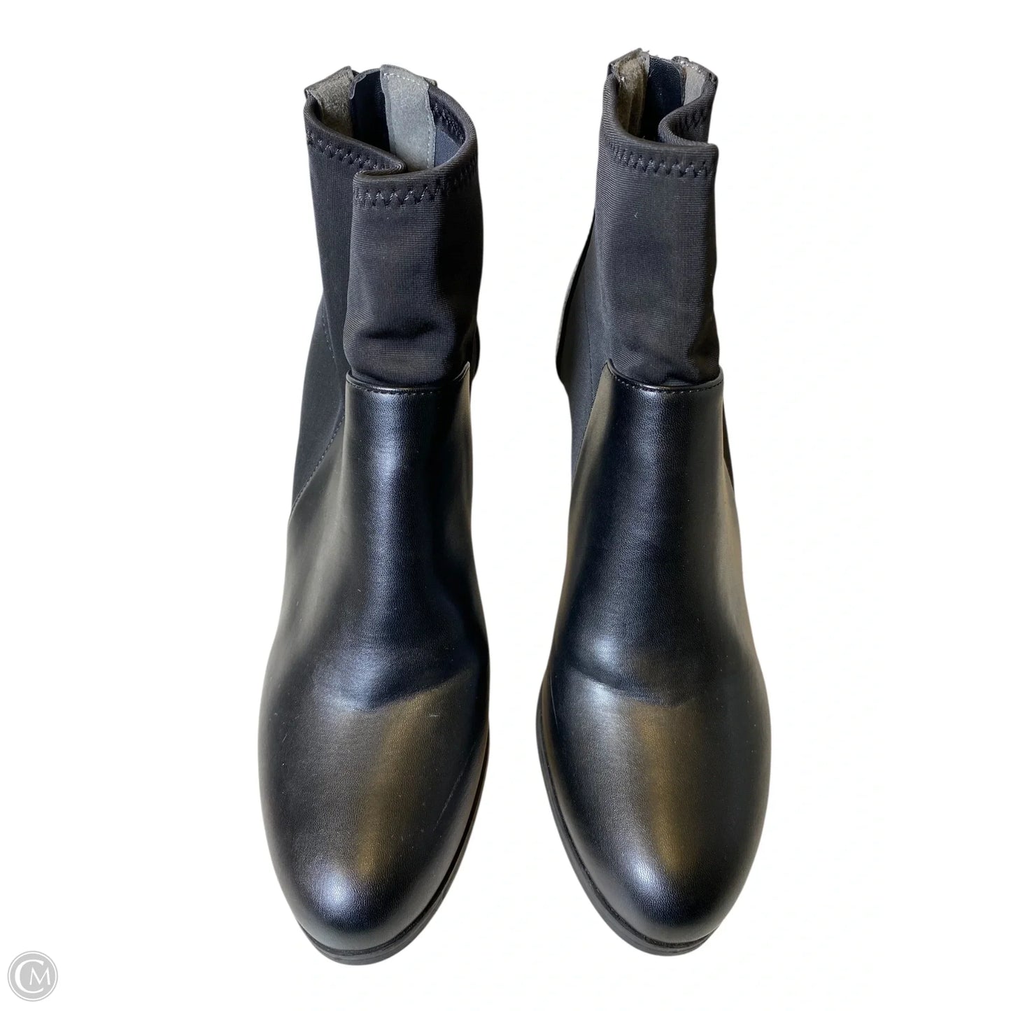 Boots Ankle Heels By Adrienne Vittadini In Black, Size: 9