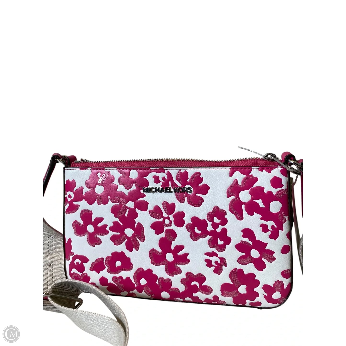 Crossbody Designer By Michael Kors, Size: Medium