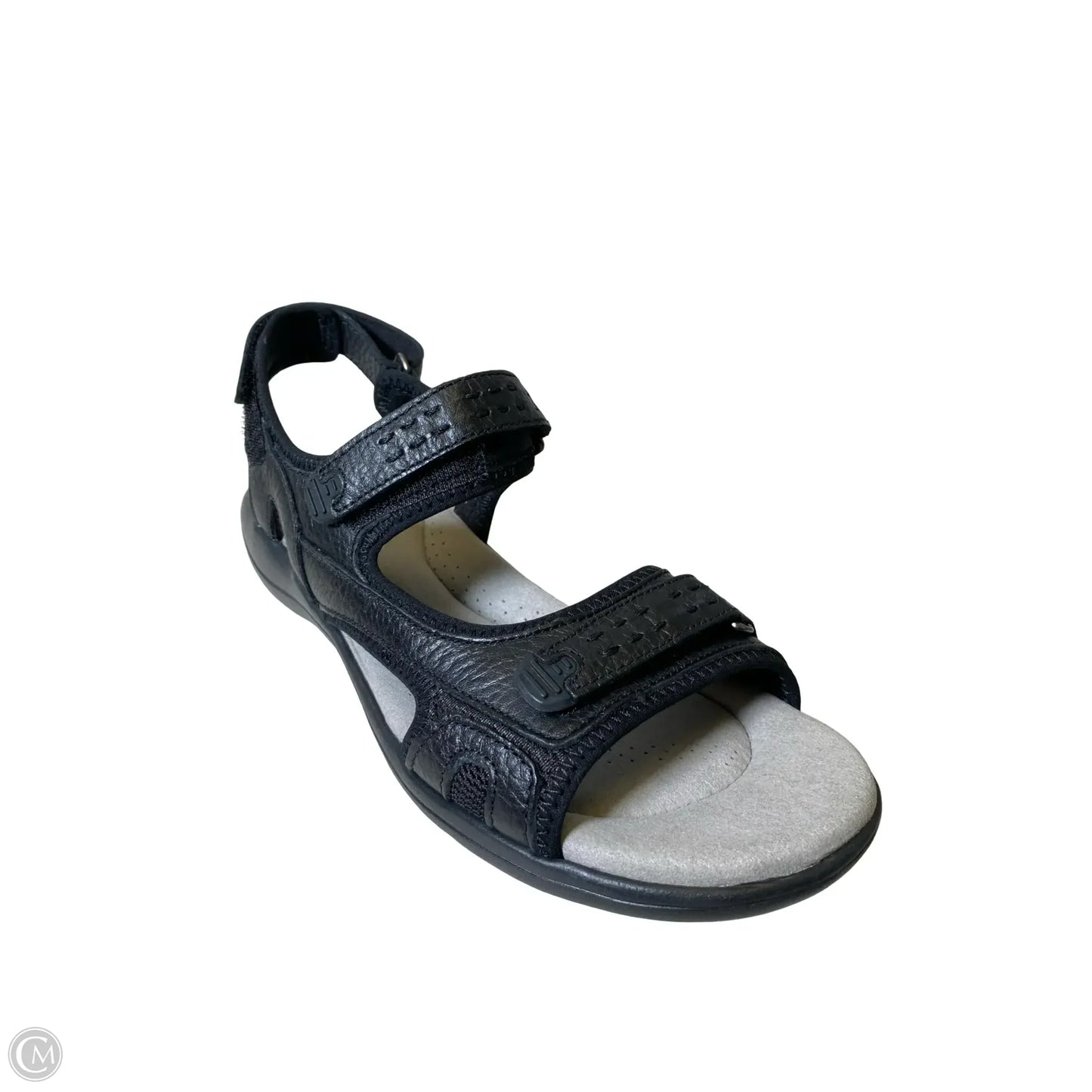 Sandals Flats By Clarks In Black, Size: 9