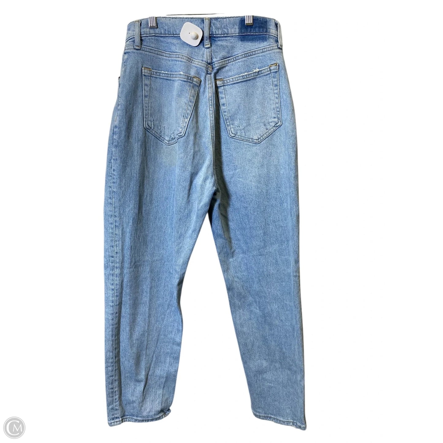 Jeans Straight By Abercrombie And Fitch In Blue Denim, Size: 4