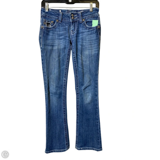 Jeans Boot Cut By Miss Me In Blue Denim, Size: 2
