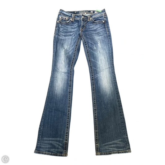Jeans Boot Cut By Miss Me In Blue Denim, Size: 6