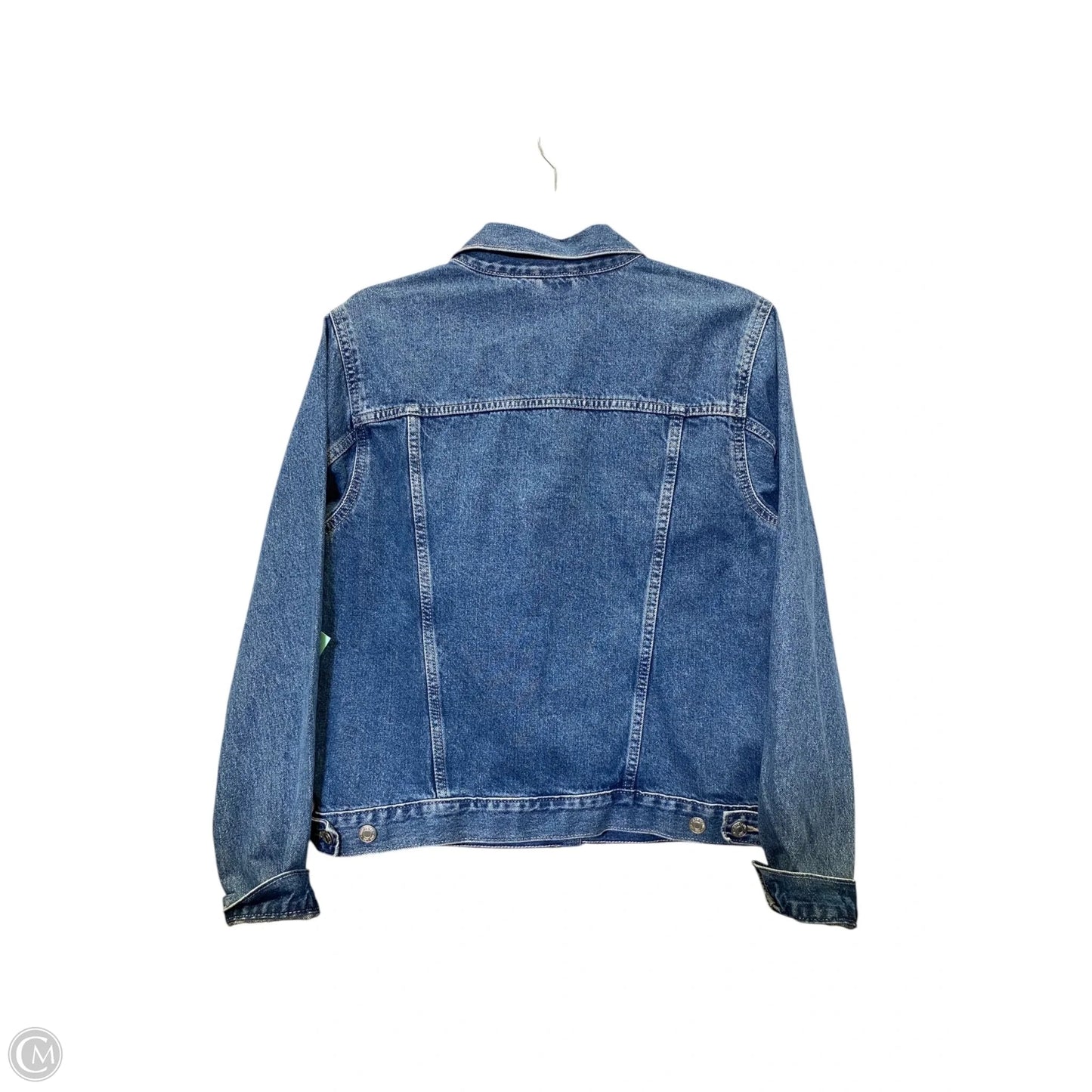Jacket Denim By Gap In Blue Denim, Size: L