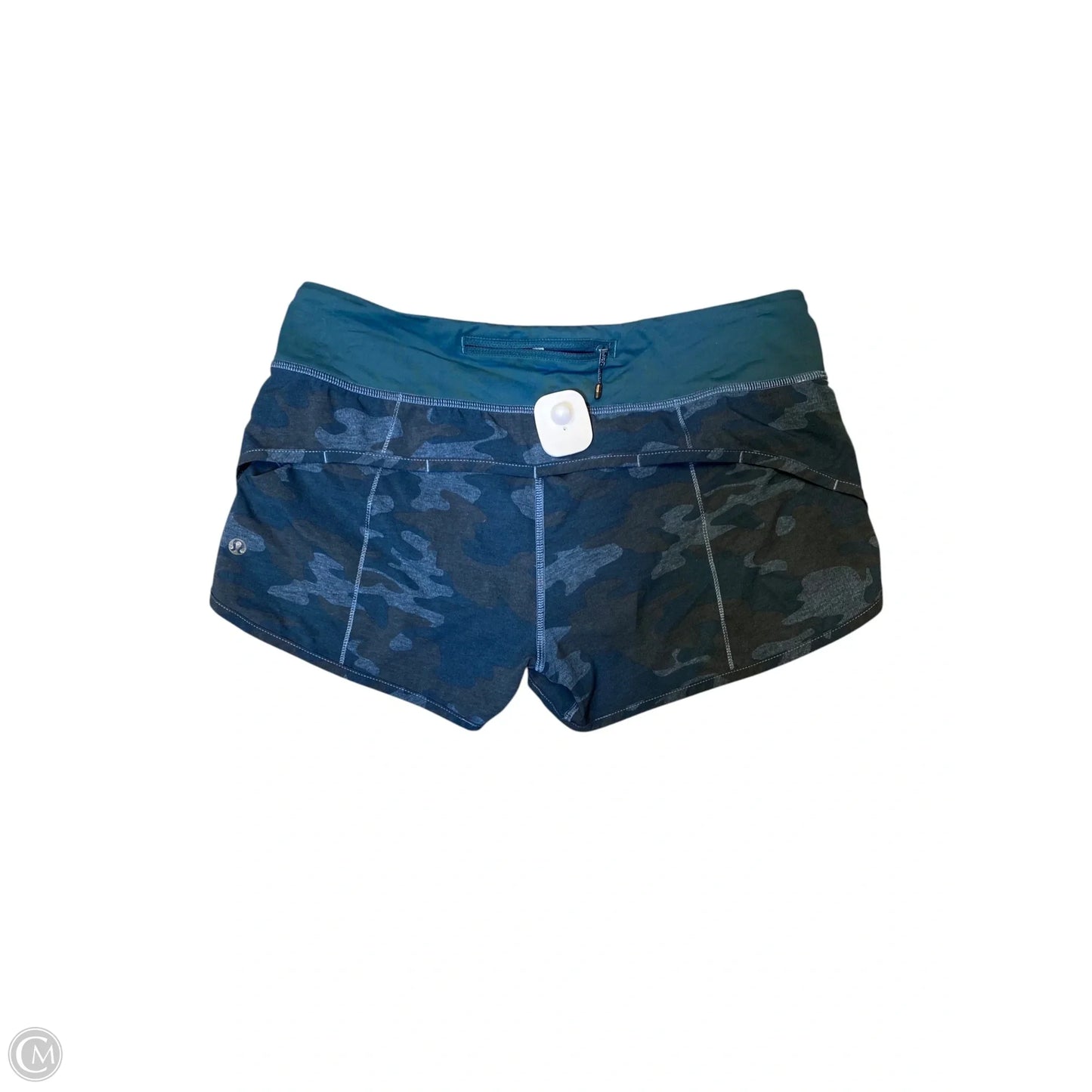Athletic Shorts By Lululemon In Blue, Size: 6