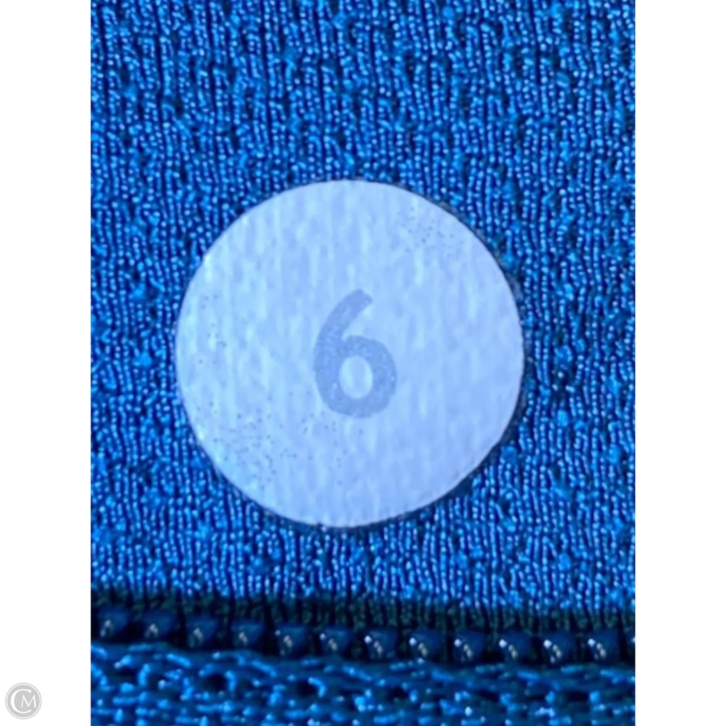 Athletic Shorts By Lululemon In Blue, Size: 6
