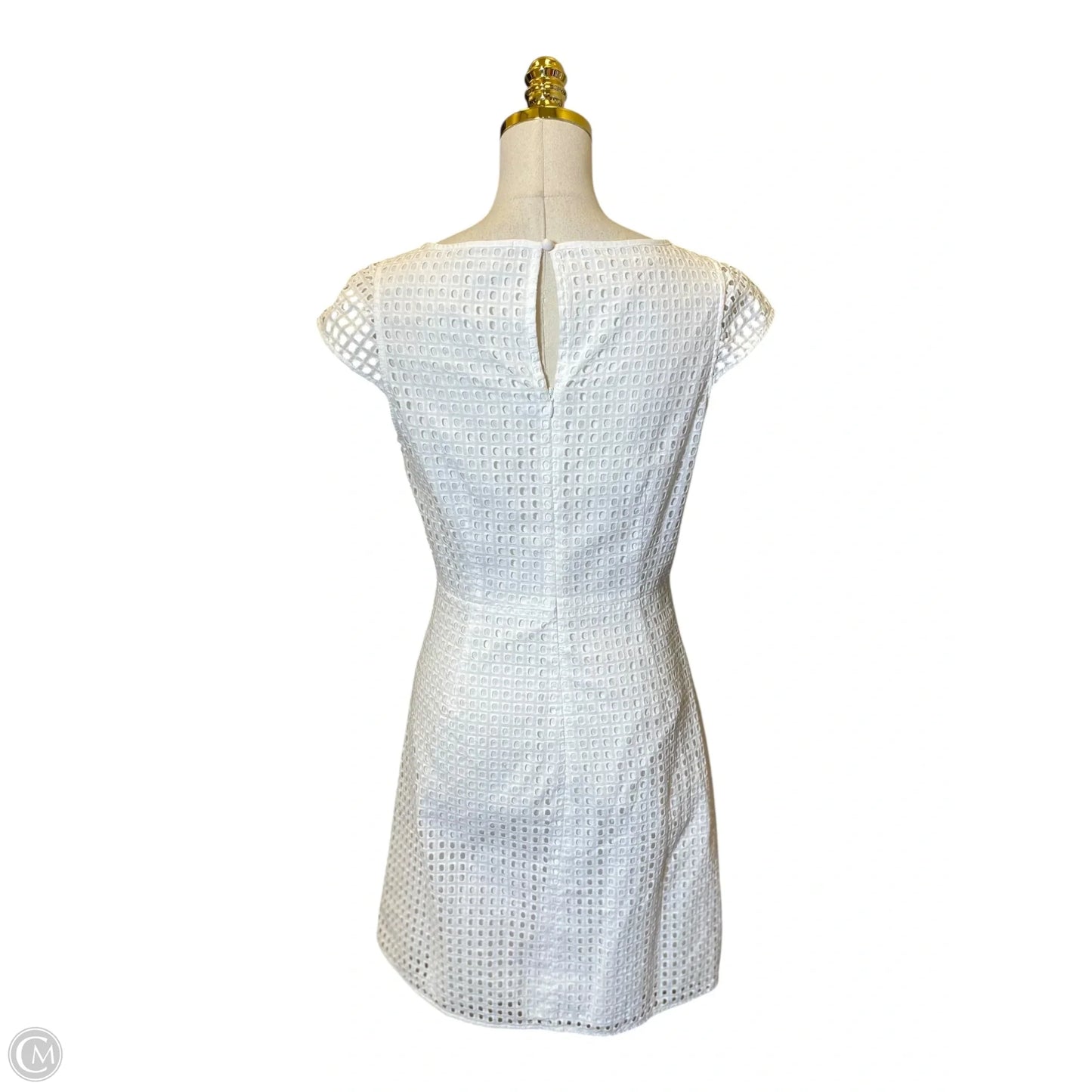 Dress Casual Midi By J. Crew In White, Size: 8