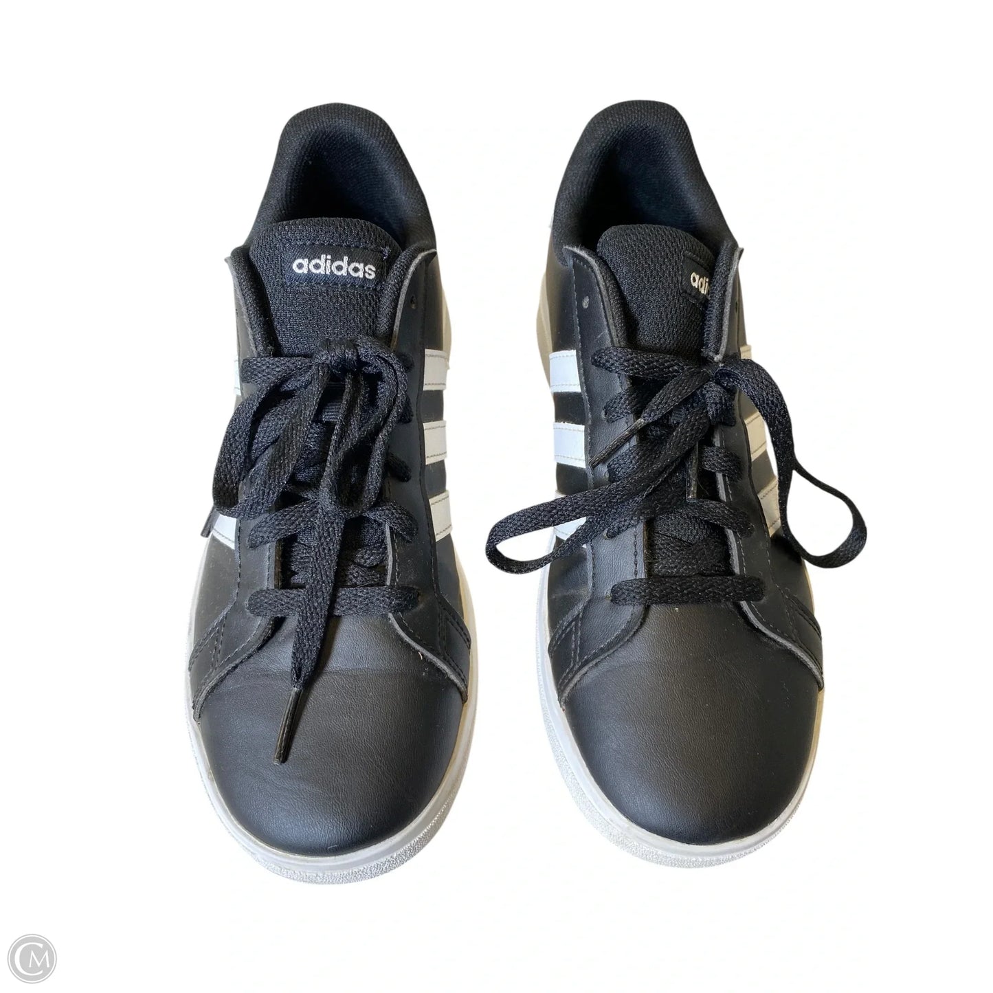 Shoes Athletic By Adidas In Black & White, Size: 5.5