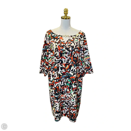 Dress Casual Midi By Kasper In Multi-colored, Size: 16