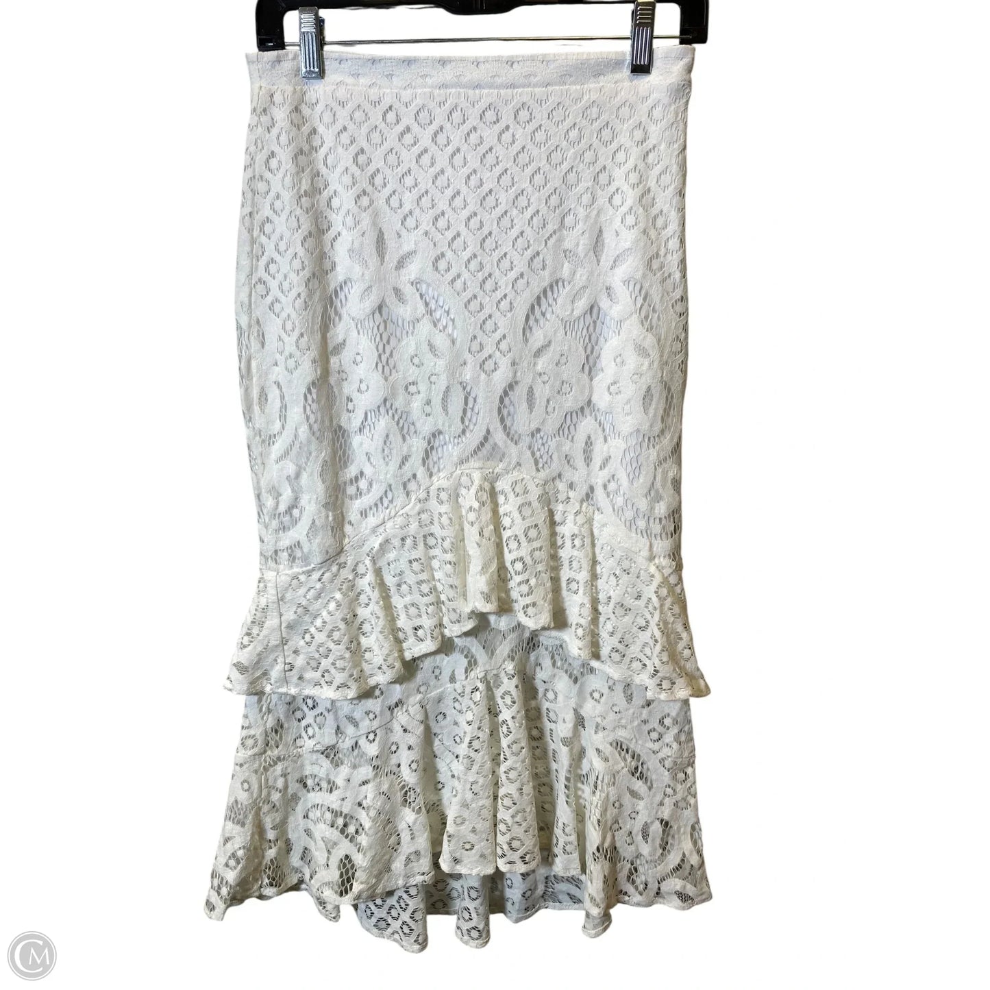 Skirt Maxi By Venus In White, Size: 2
