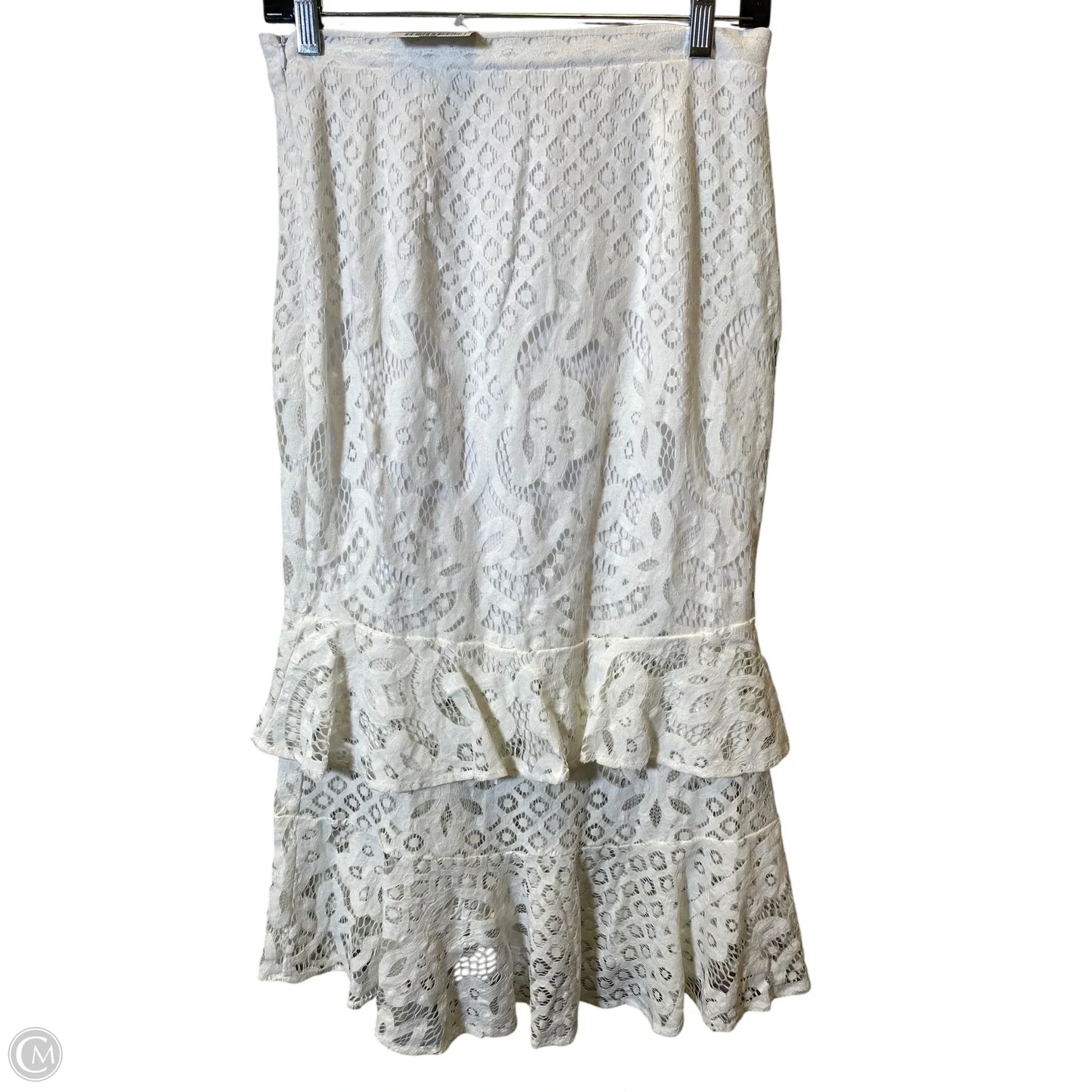 Skirt Maxi By Venus In White, Size: 2