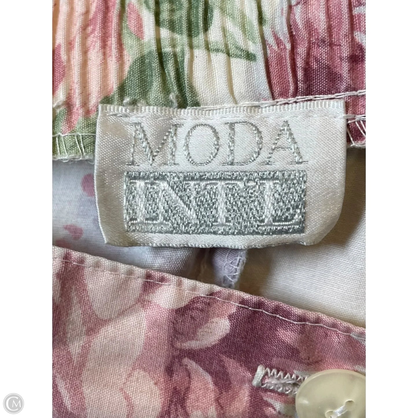 Skirt Maxi By Moda Intl In Floral Print, Size: M