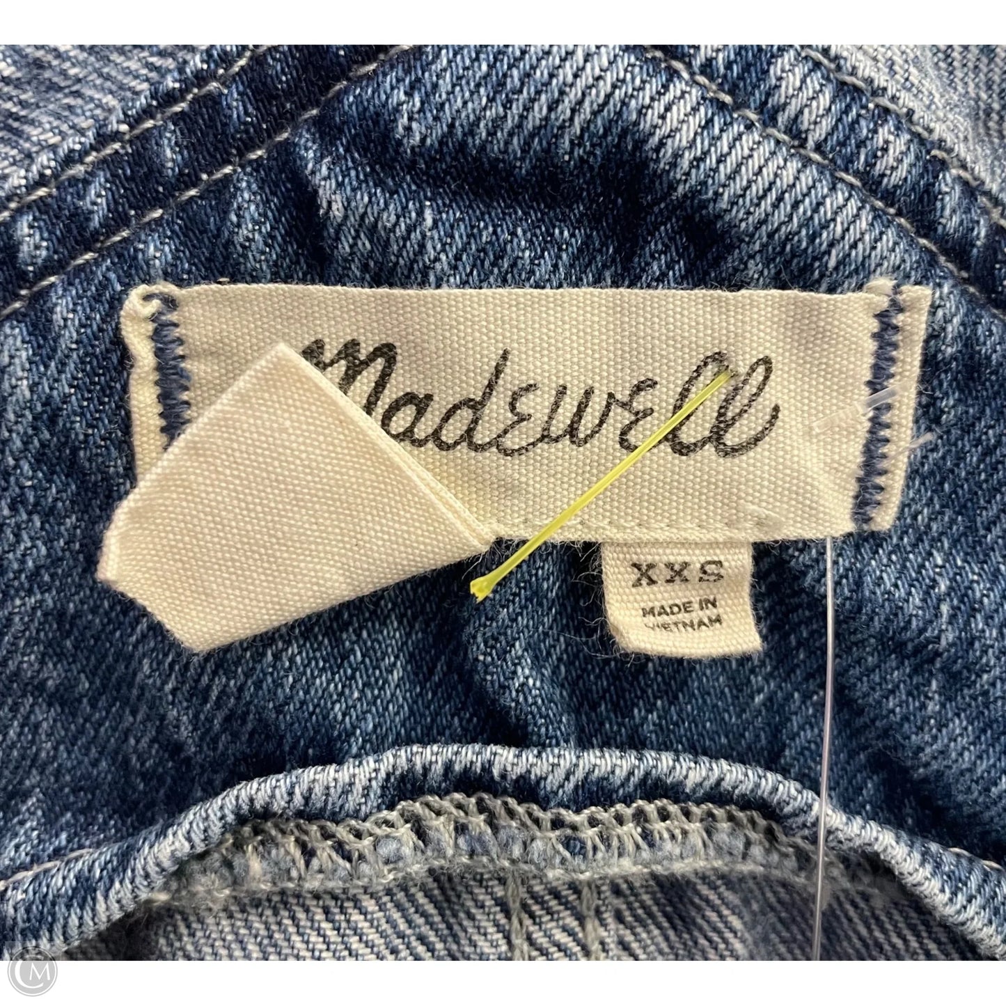 Overalls By Madewell In Blue Denim, Size: Xxs