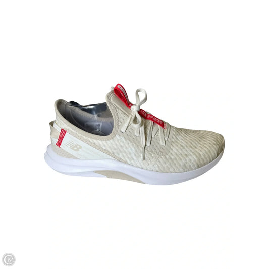 Shoes Athletic By New Balance In Tan & White, Size: 11