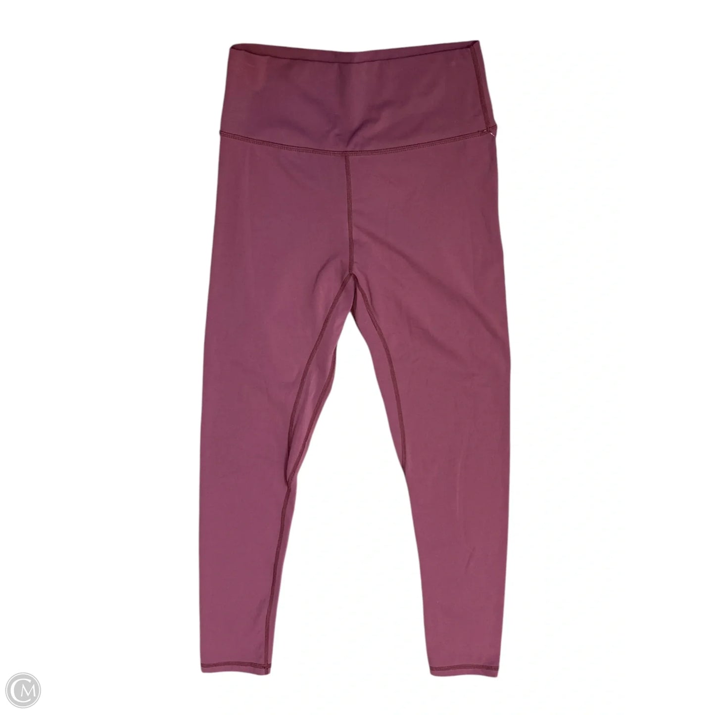Athletic Leggings By Lululemon In Maroon, Size: 4