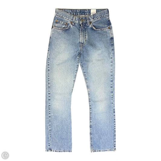 Jeans Straight By Lucky Brand In Blue Denim, Size: 4