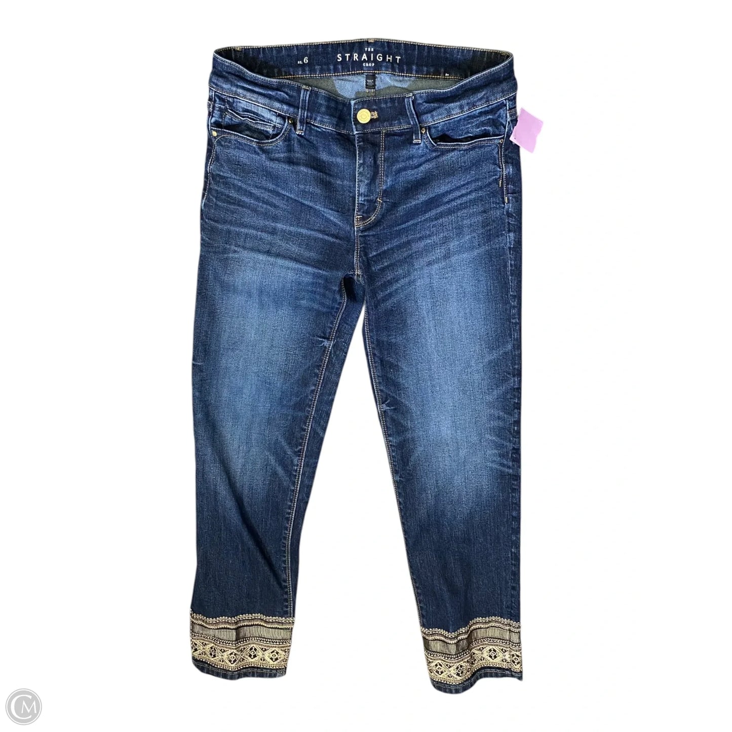 Jeans Cropped By White House Black Market In Blue Denim, Size: 6