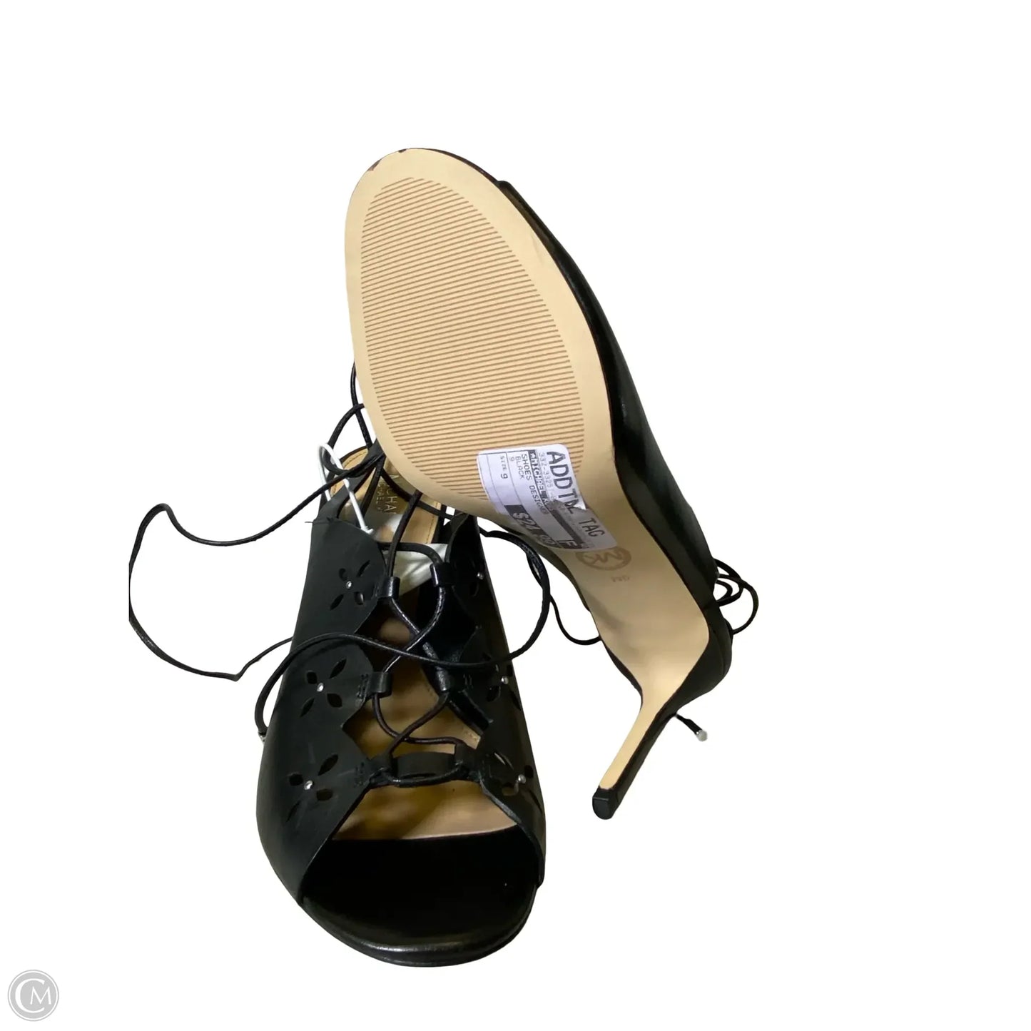 Shoes Designer By Michael Kors In Black, Size: 9