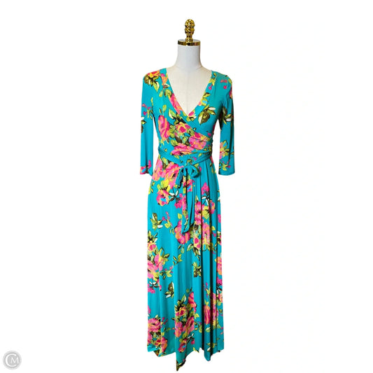 Dress Casual Maxi By Clothes Mentor In Multi-colored, Size: S