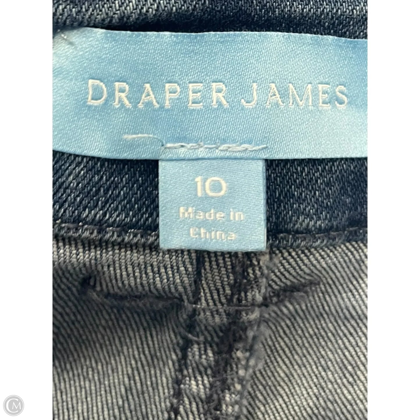 Jeans Wide Leg By Draper James In Blue Denim, Size: 10