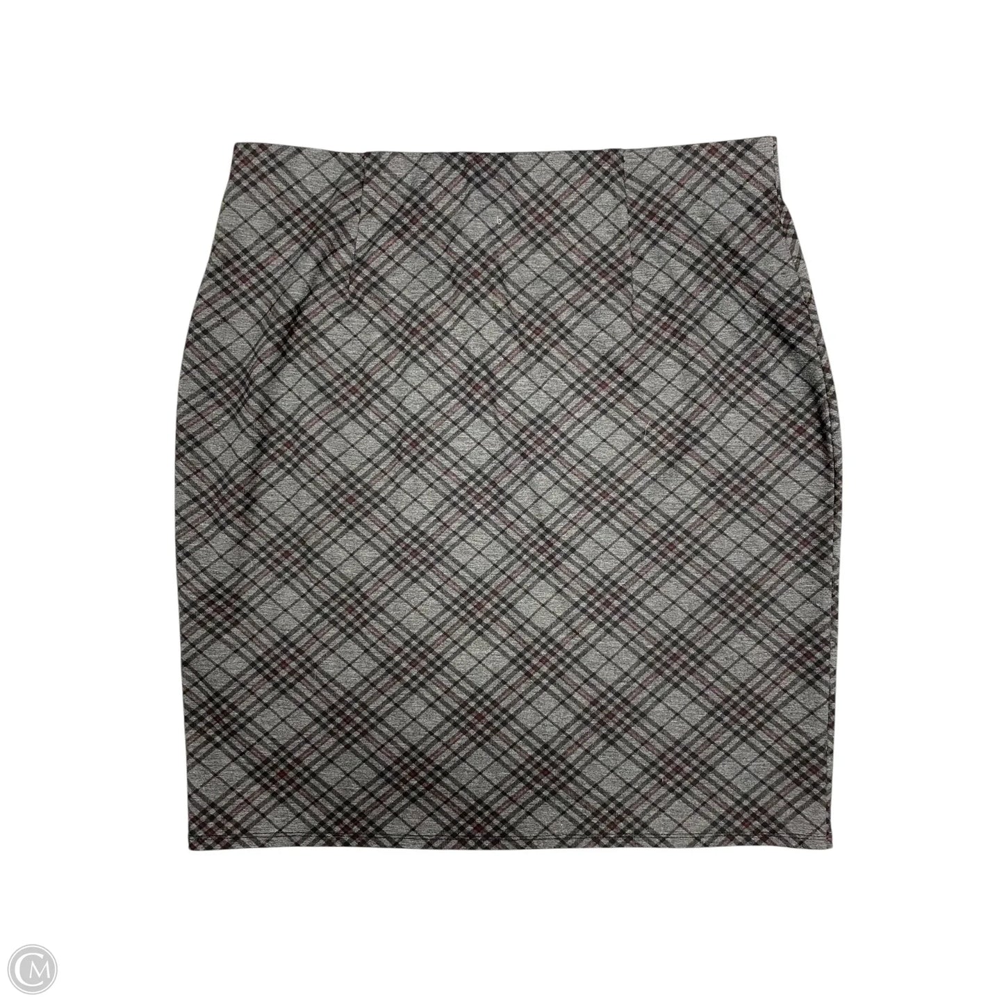 Skirt Maxi By Roz And Ali In Plaid Pattern, Size: 1x