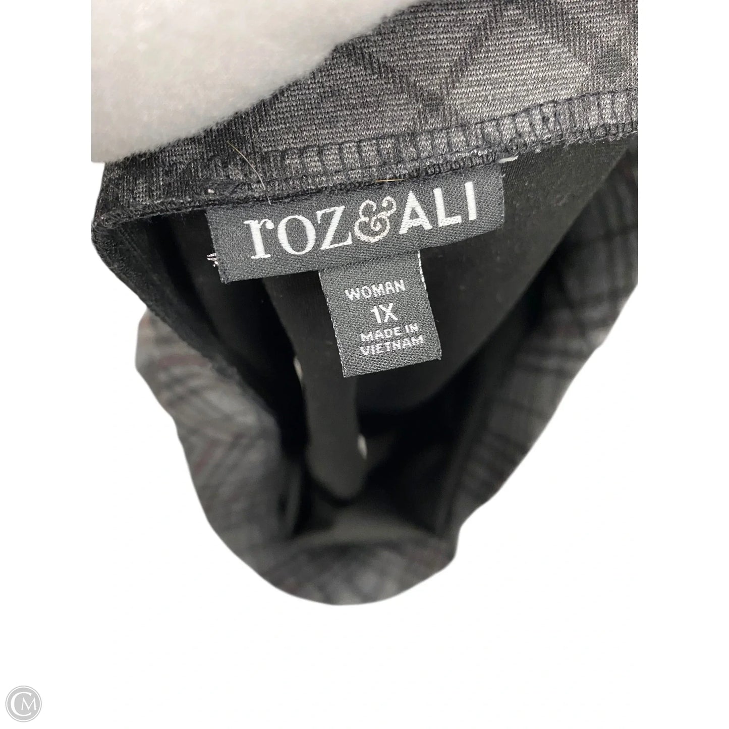 Skirt Maxi By Roz And Ali In Plaid Pattern, Size: 1x