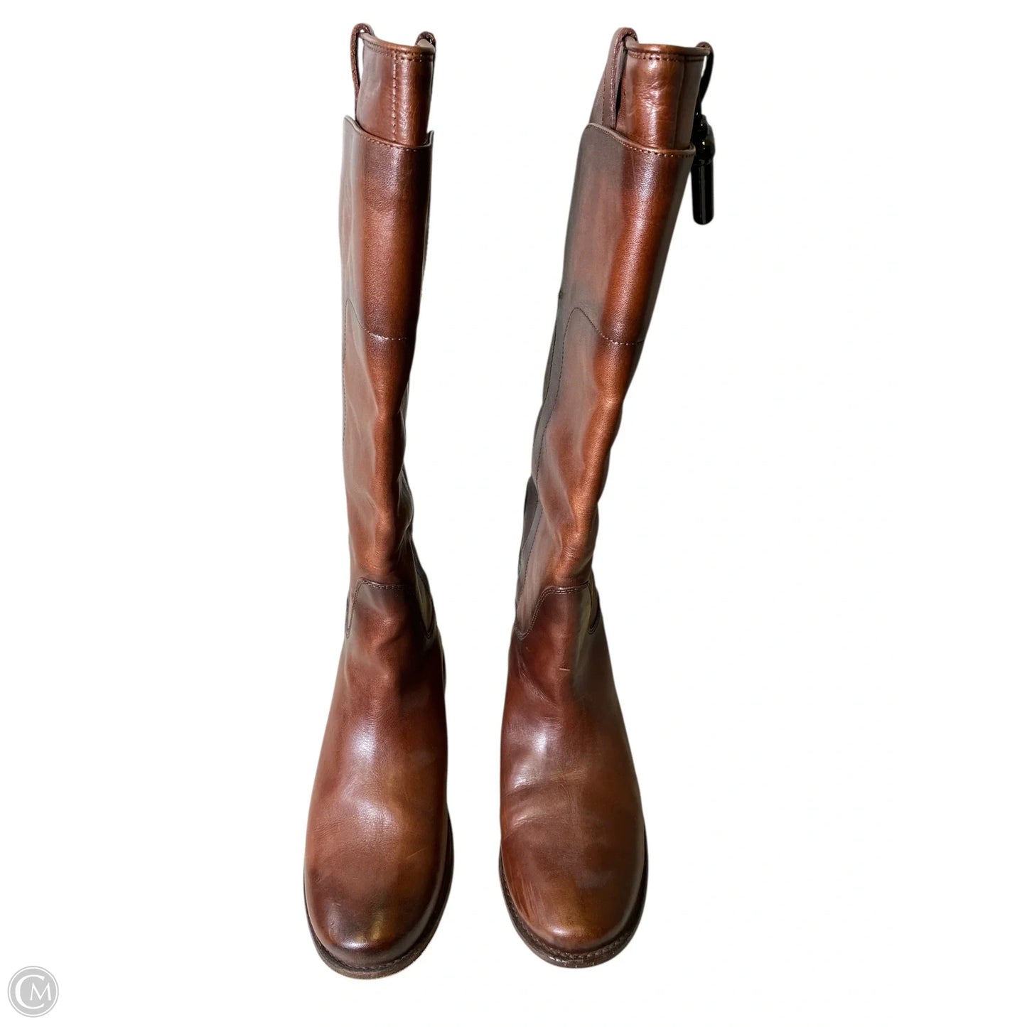 Boots Designer By Frye In Brown, Size: 8